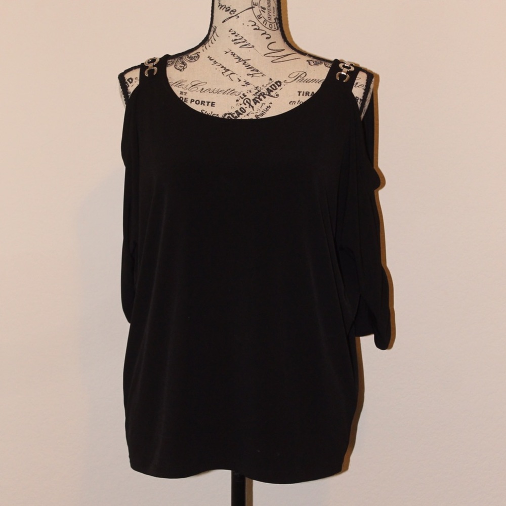 Chico’s Belt Strapped Blouse